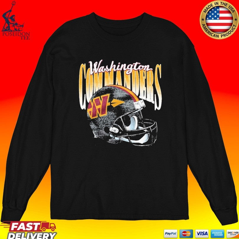 Washington Commanders Toddler Gradient Helmet T-shirt