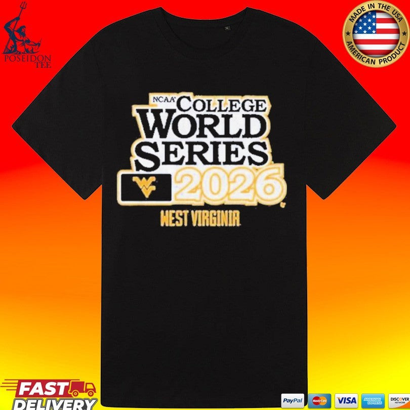 West Virginia Baseball 2026 College World Series T-shirt