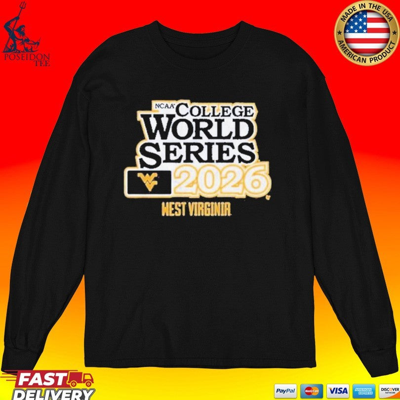 West Virginia Baseball 2026 College World Series T-shirt