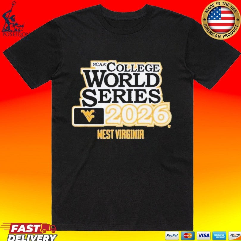 West Virginia Baseball 2026 College World Series T-shirt