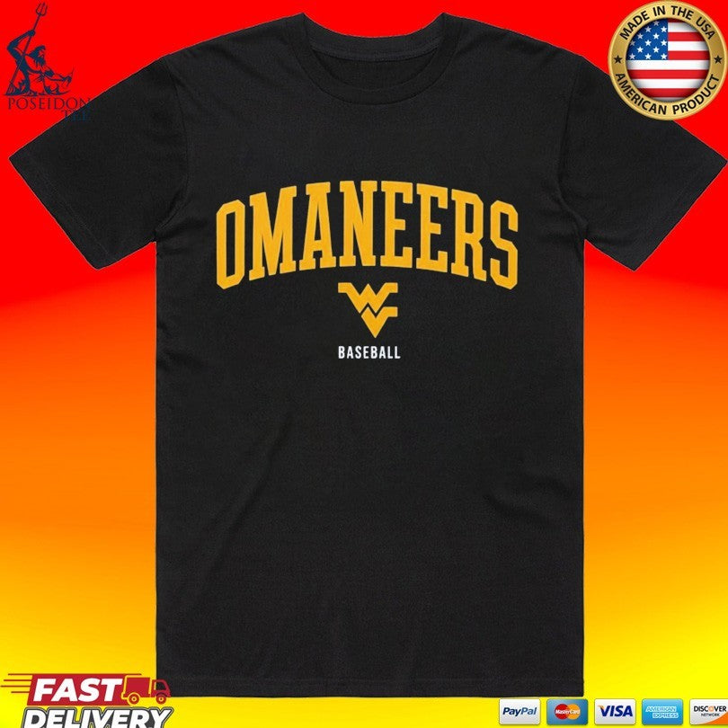 West Virginia Baseball Omaneers T-shirt