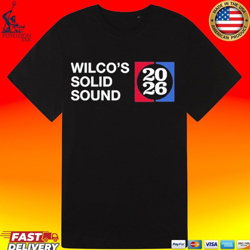 Wilco Solid Sound 2026 Finish Line T-shirt