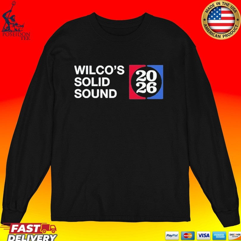 Wilco Solid Sound 2026 Finish Line T-shirt