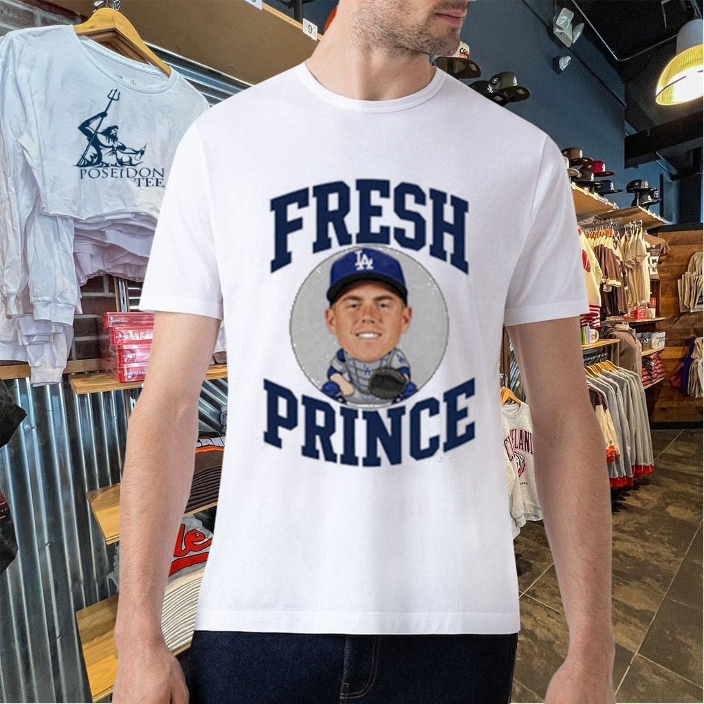 Will Smith Los Angeles Dodgers Fresh Prince Blast T-shirt