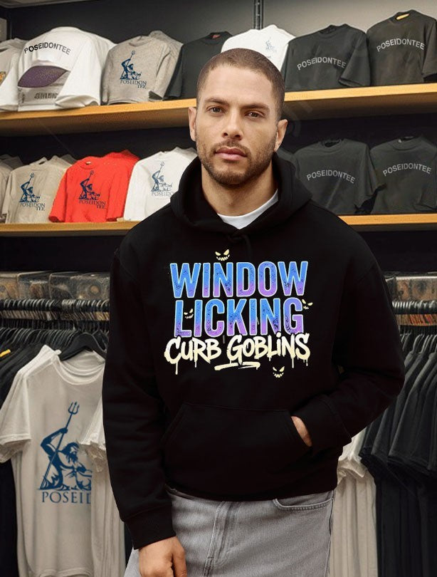 Window Licking Curb Goblins T-shirt