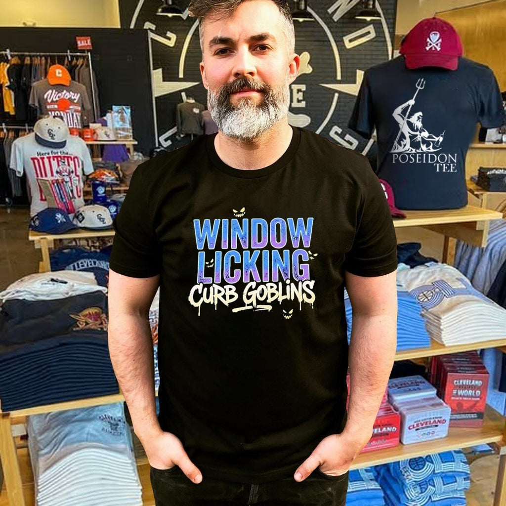 Window Licking Curb Goblins T-shirt