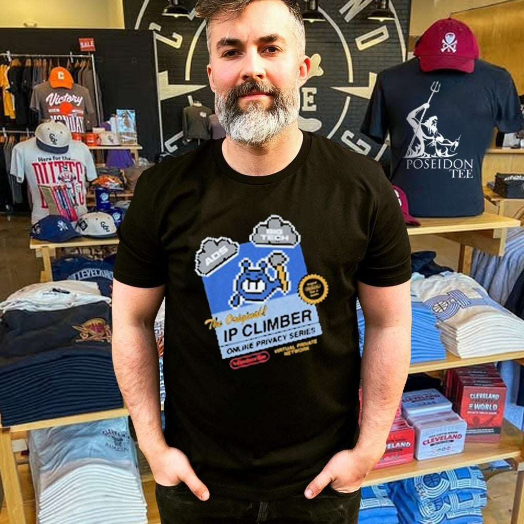 Windscribe Ip Climber Game Cart T-shirt