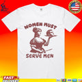 Women Must Serve Men Gothic Retro T-shirt