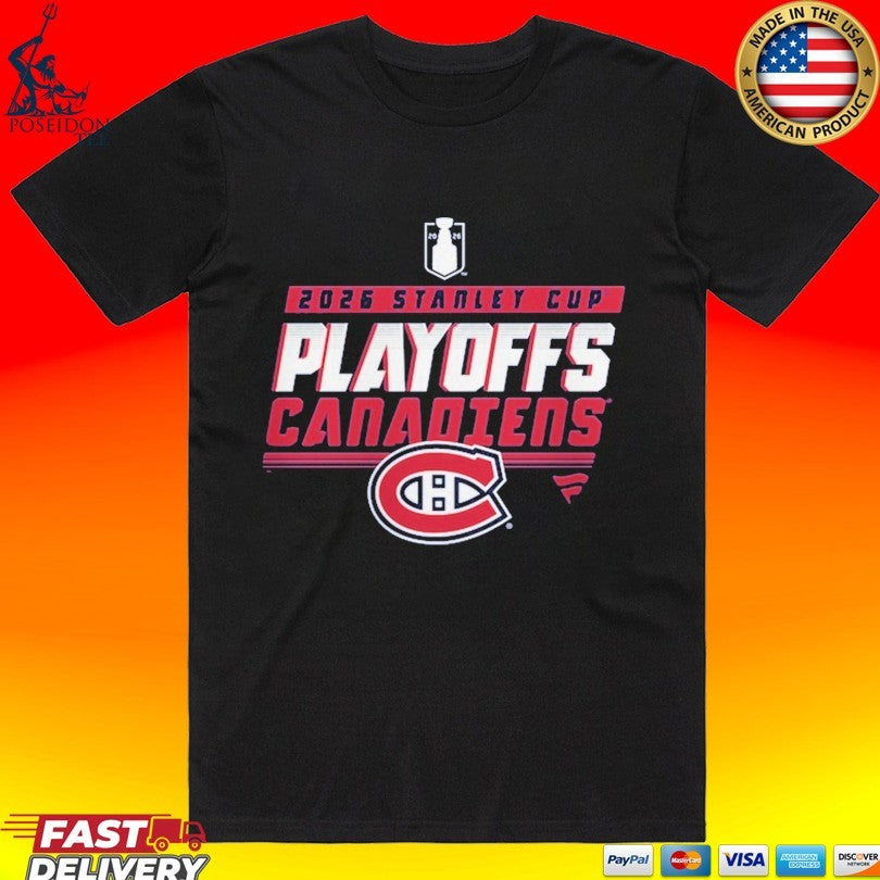 Women’s Montreal Canadiens 2026 Stanley Cup Playoffs T-shirt