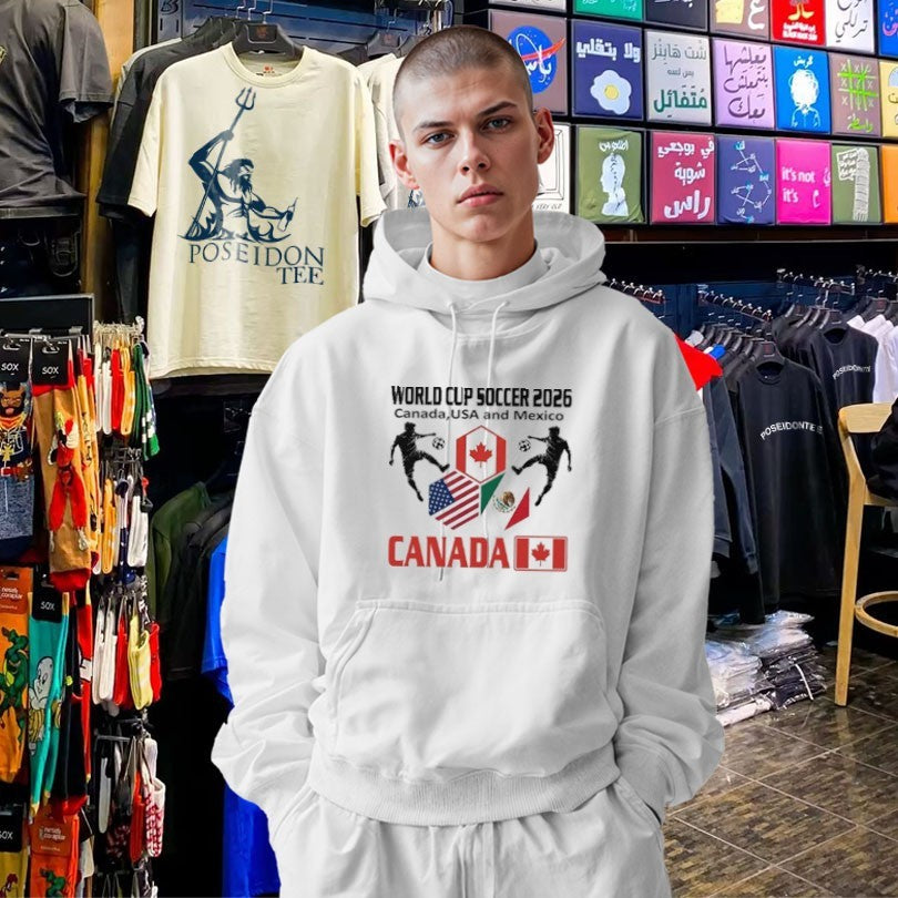 World Cup Soccer 2026 Canada Usa And Mexico T-shirt