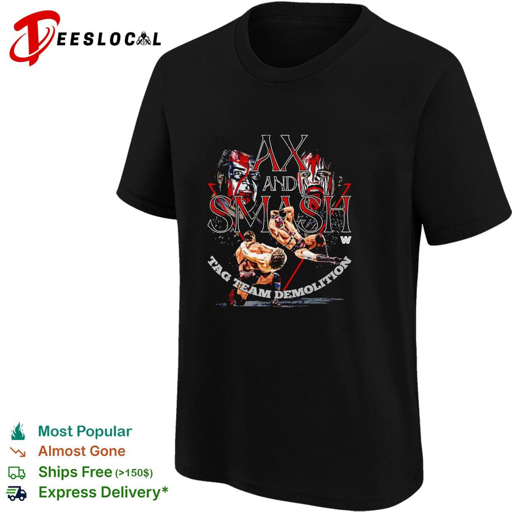 Demolition Ax and Smash wrestling duo poster shirt