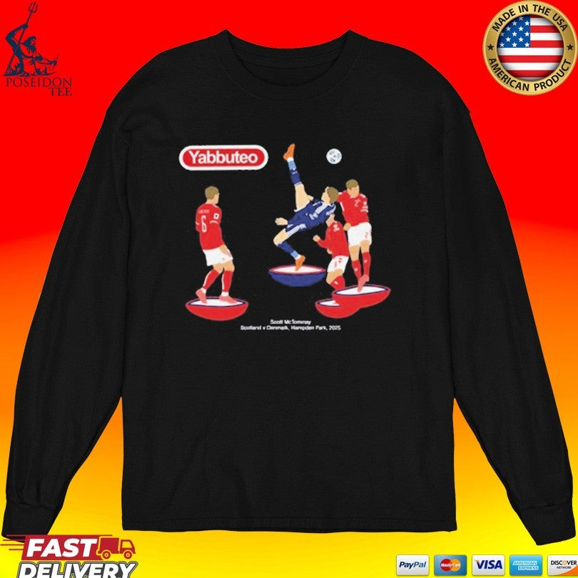 Yabbuteo Scott Mctominay Scotland V Denmark Hampden Park 2025 T-shirt