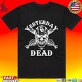 Yesterday Is Dead Oklahoma Sooners Baseball Skull With Bats Fan T-shirt