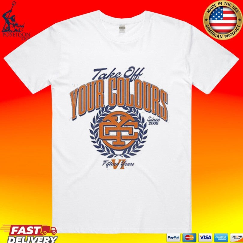 You Me At Six Take Off Your Colours 15 Years Since 2008 T-shirt