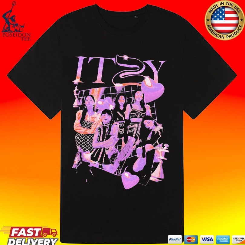 Yuna Itzy Checkmate Tour T-shirt