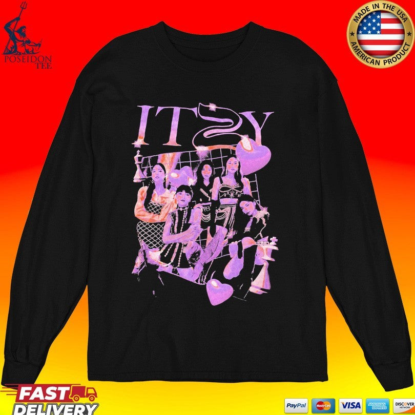 Yuna Itzy Checkmate Tour T-shirt